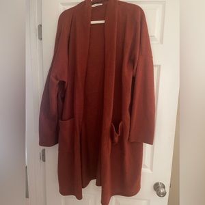 Sweater/Open Front Cardigan